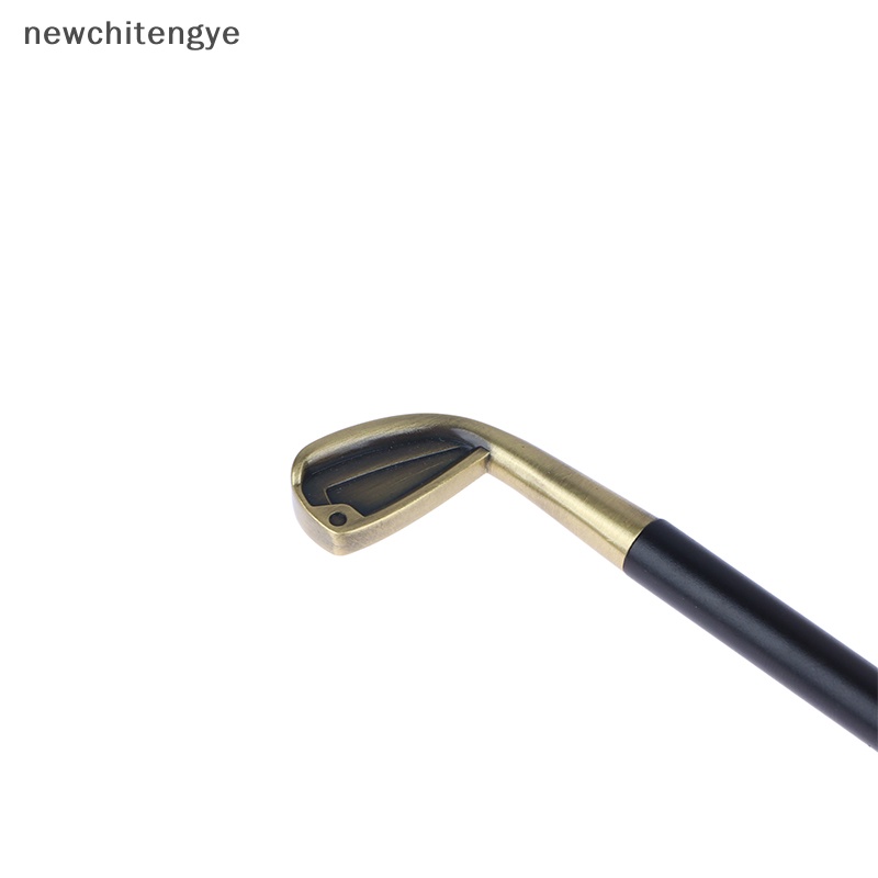 1 Bộ Bút Bi Golf Mini Để Bàn Màu Xanh Lá 3 Clubs