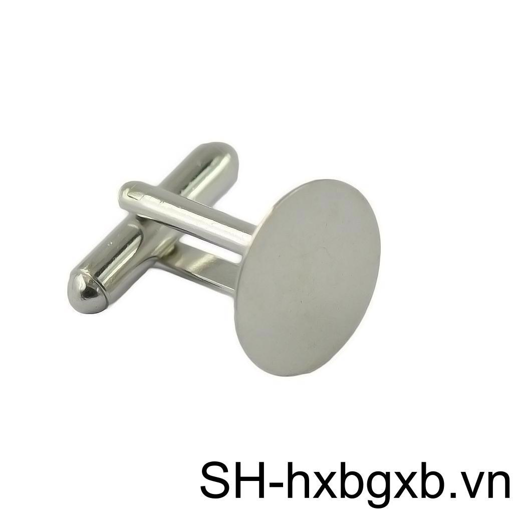Khuy Măng Sét Màu Trơn Phong Cách Cổ Điển DIY