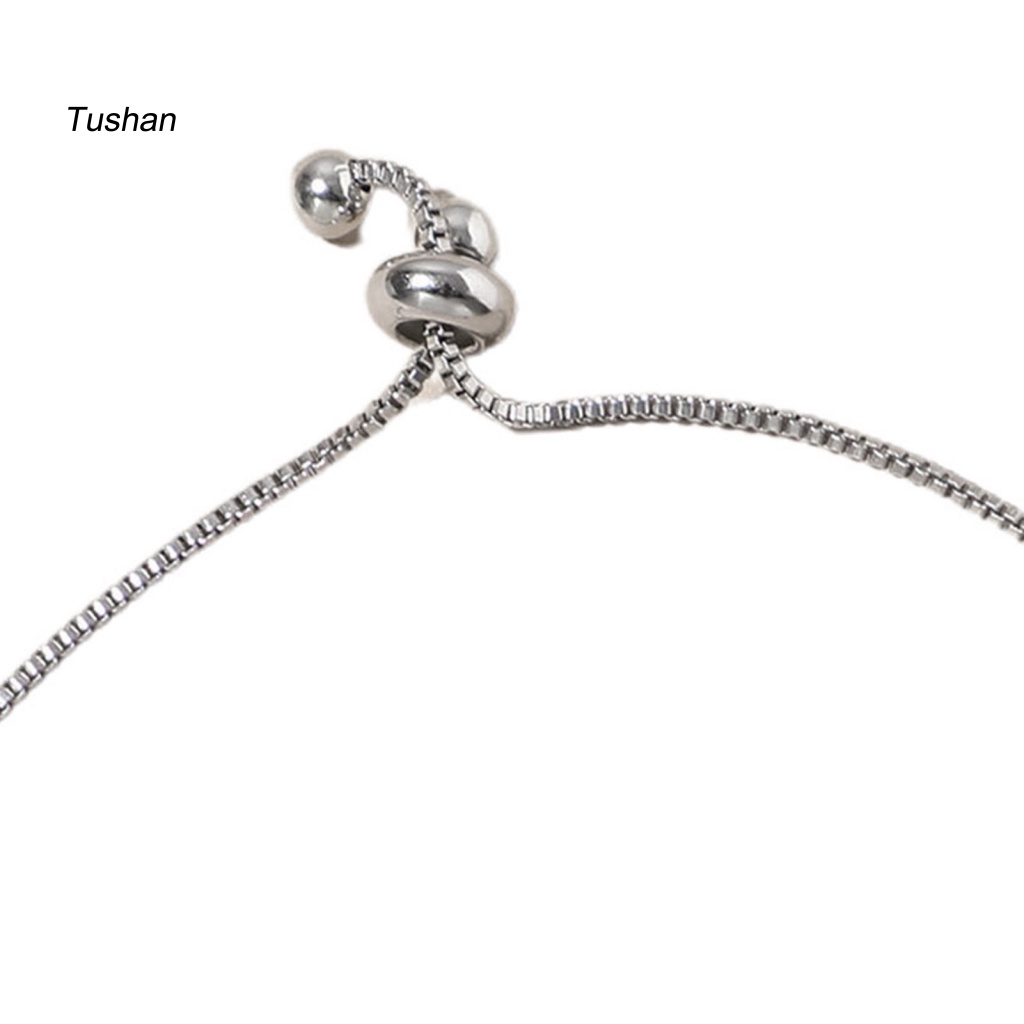 Vòng Đeo Tay Hình Mắt Đính Đá Có Thể Điều Chỉnh Kích Thước Dành Cho Nam Và Nữ