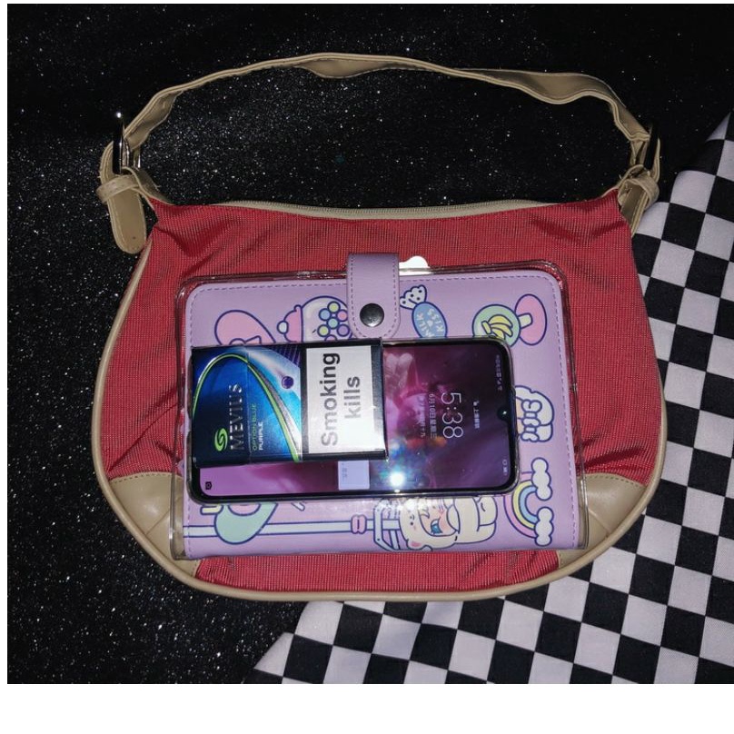 Sản Phẩm Tốt Tốt Túi Nhỏ Đeo Dưới Cánh Tay Phong Cách Retro Mỹ Miss BB Local Mát Mẻ ins