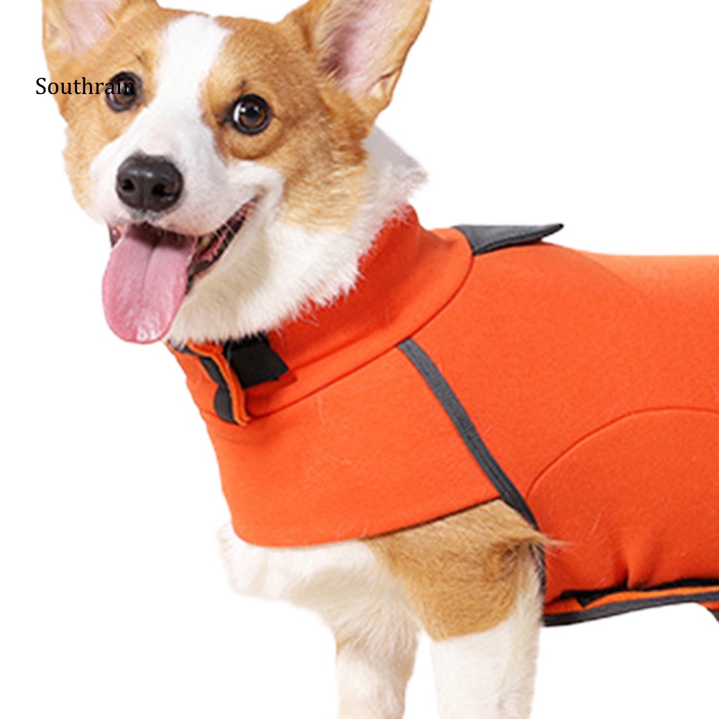 Áo Sweater Giữ Ấm Màu Trơn Độ Co Giãn Cao Thoáng Khí Giữ Ấm Cho Cún Cưng