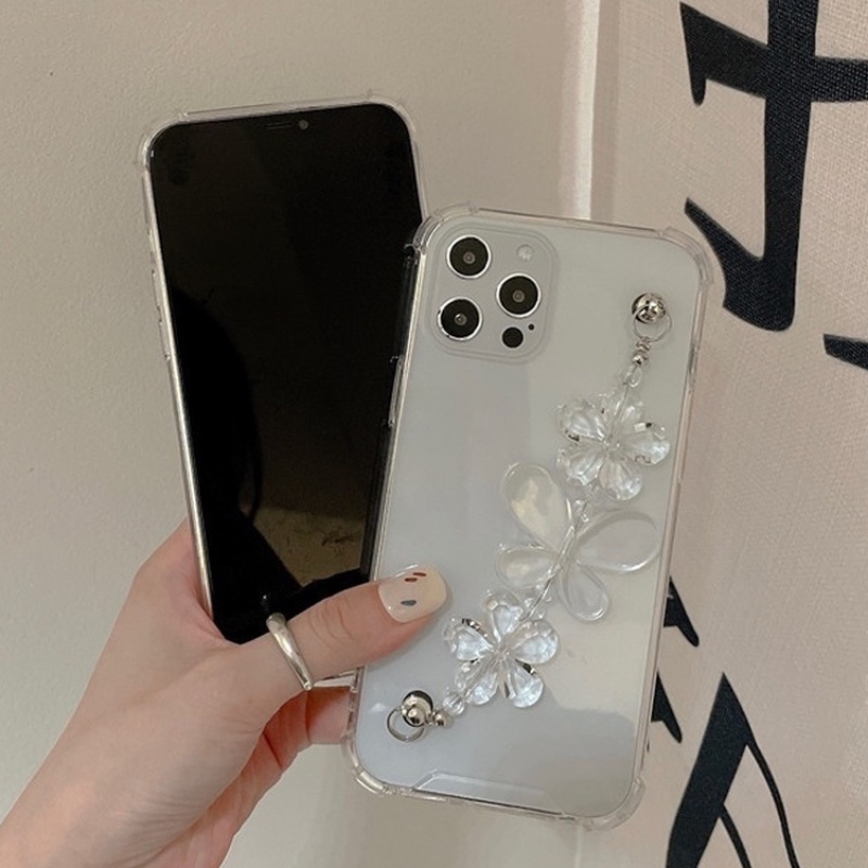 Ốp Điện Thoại TPU Dẻo Siêu Mỏng Họa Tiết Bươm Bướm & Vòng Tay Cho IPhone 14 Pro Max 13 12 Pro Max iPhone 11 XR XS 8 Plus 7 Plus