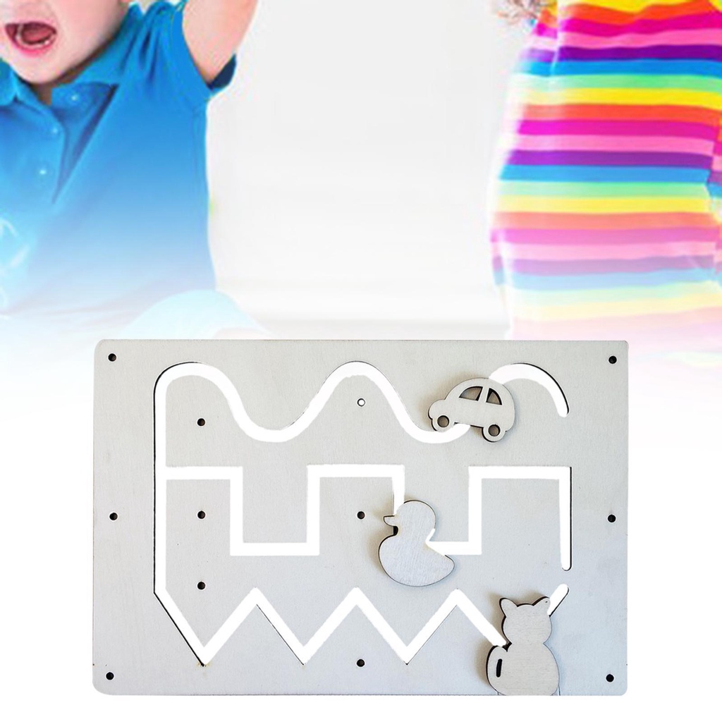 Bảng Chơi Trò Chơi Montessori Tự Làm Cho Bé Trai