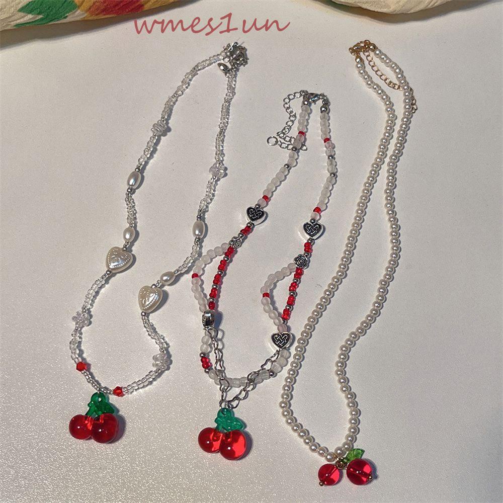 Vòng cổ Dạng Chuỗi Hạt Ngắn Phong Cách Bohemia Thời Trang Mùa Hè Cho Nữ WMES15H