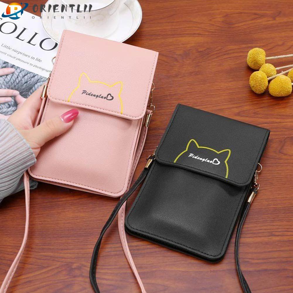 Túi Da PU Đeo Vai Đựng Điện Thoại / Tiền Orentlii