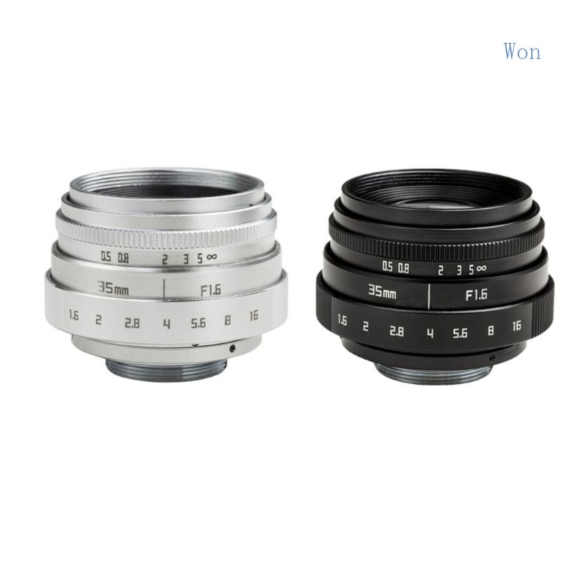Thấu Kính Micro Đơn 35mm F1 6 Chuyên Dụng Cho Máy Ảnh