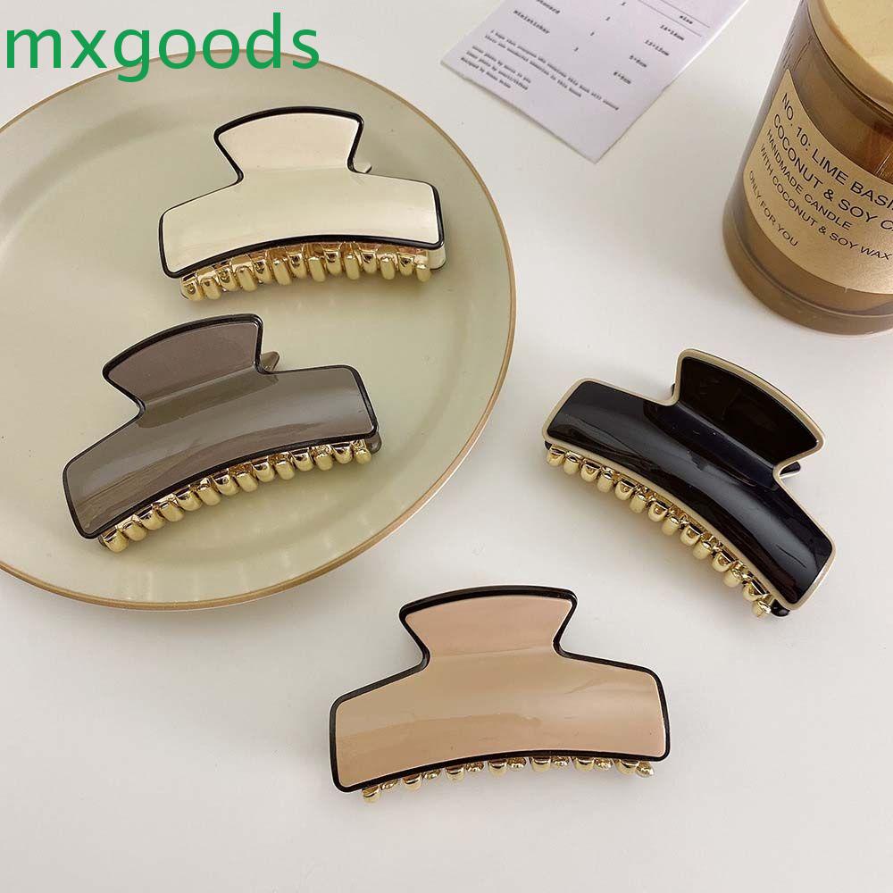 Kẹp Tóc Càng Cua Họa Tiết Hình Học Thời Trang Cho Nữ