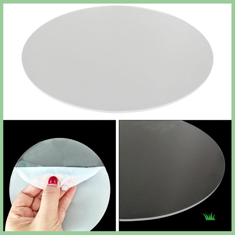 Đĩa Tròn Bằng Acrylic Dùng Nướng Bánh Tráng Miệng Tái Sử Dụng Tiện Lợi