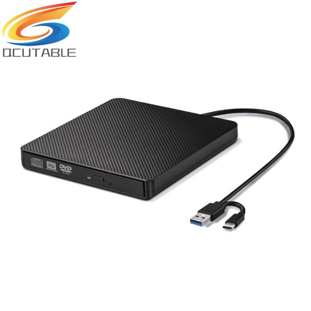 Vỏ Ổ Đĩa Quang Học USB 3.0 Type-C DVD Cho Laptop Notebook