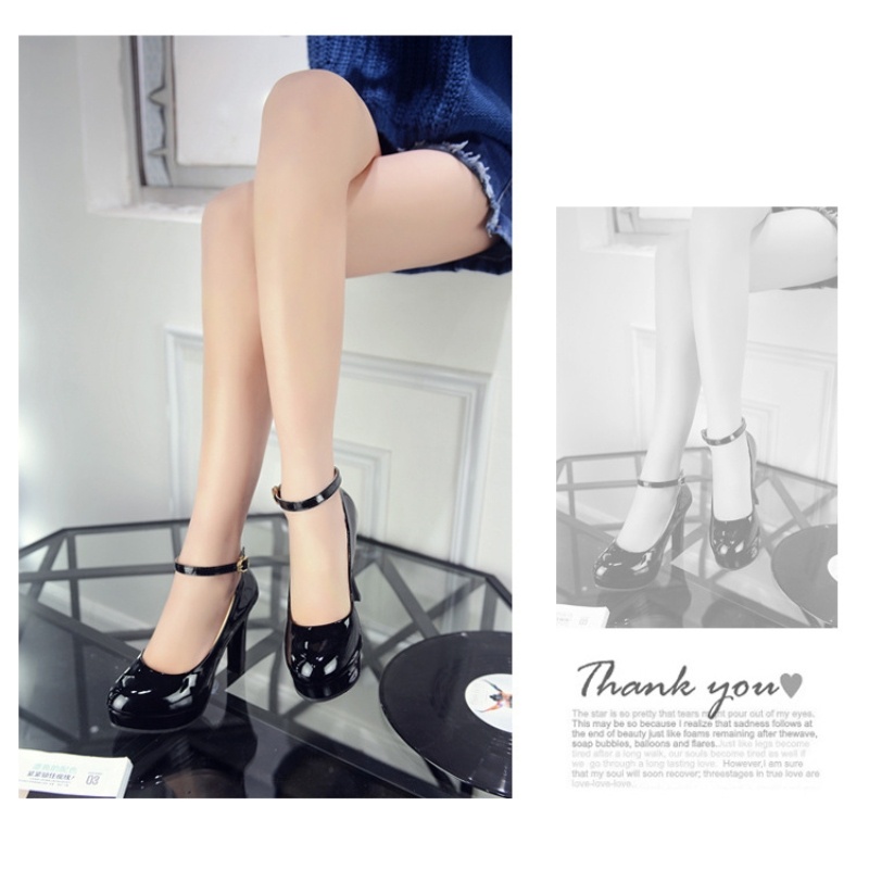 Giày Cao Gót Phối Khóa Cài Thời Trang Dành Cho Nữ