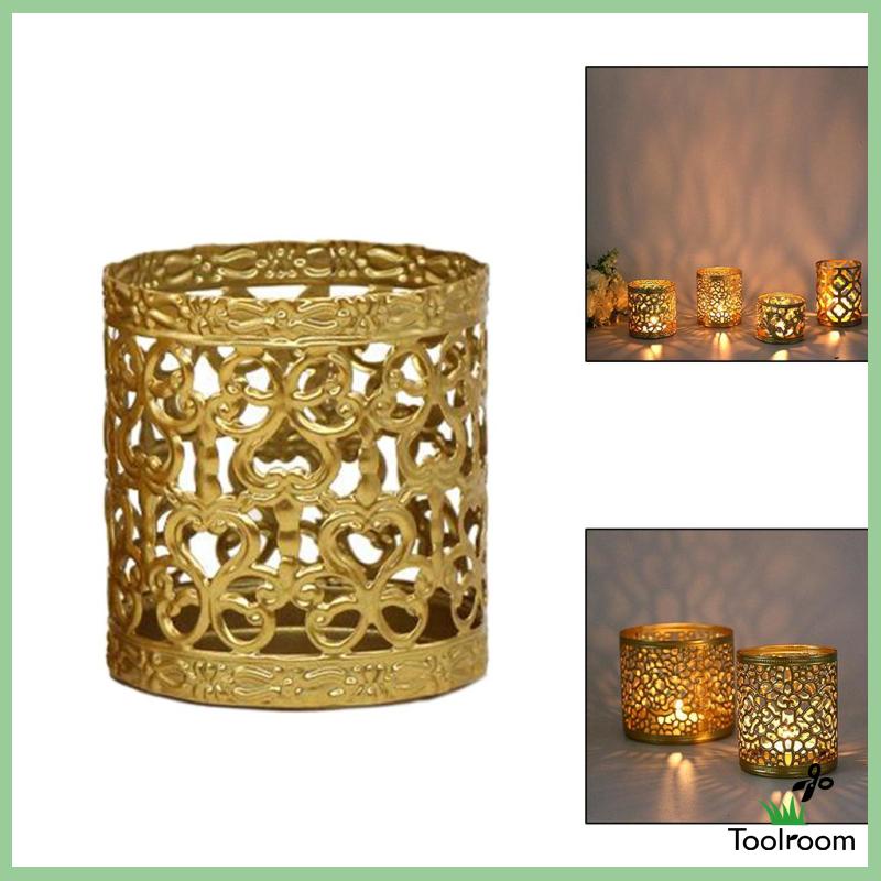 Giá Đỡ Nến Mini Bằng Sắt Để Bàn Trang Trí Nội Thất