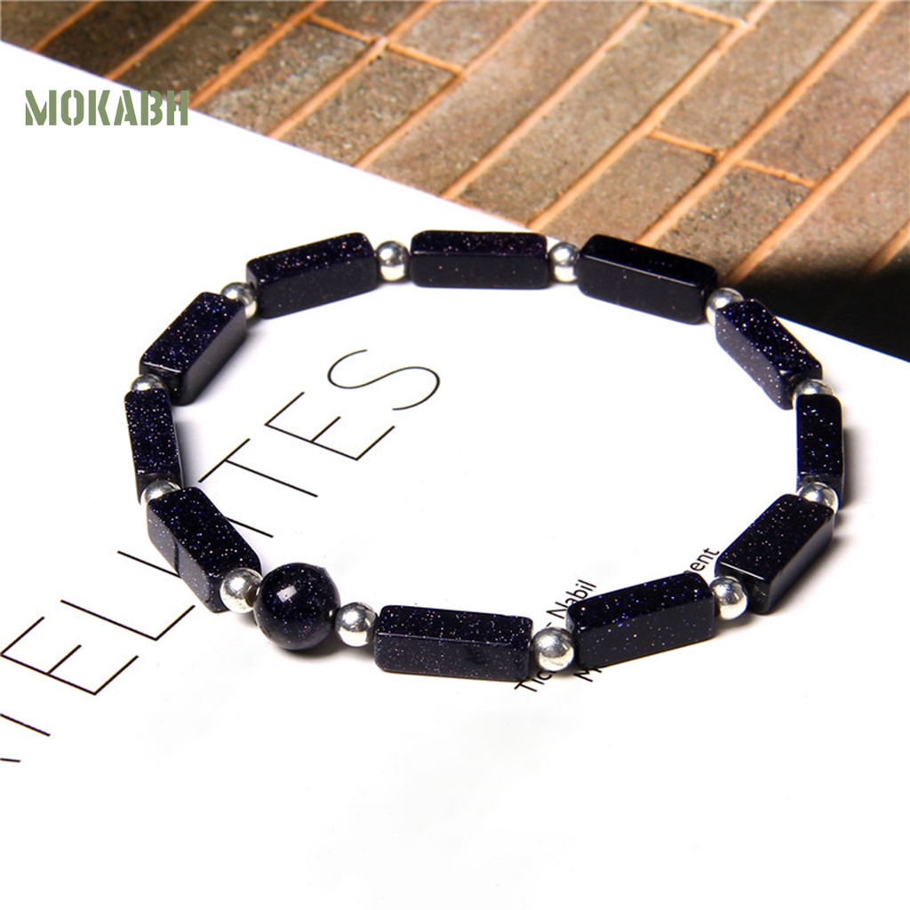 Vòng Tay Chuỗi Hạt Đá Tự Nhiên Giảm Mệt Mỏi Thời Trang Cho Nữ