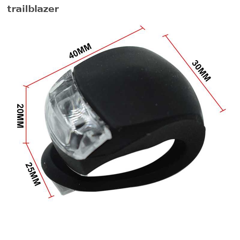 Đèn Pha LED Bằng Silicone Chống Thấm Nước Dành Cho Xe Đạp