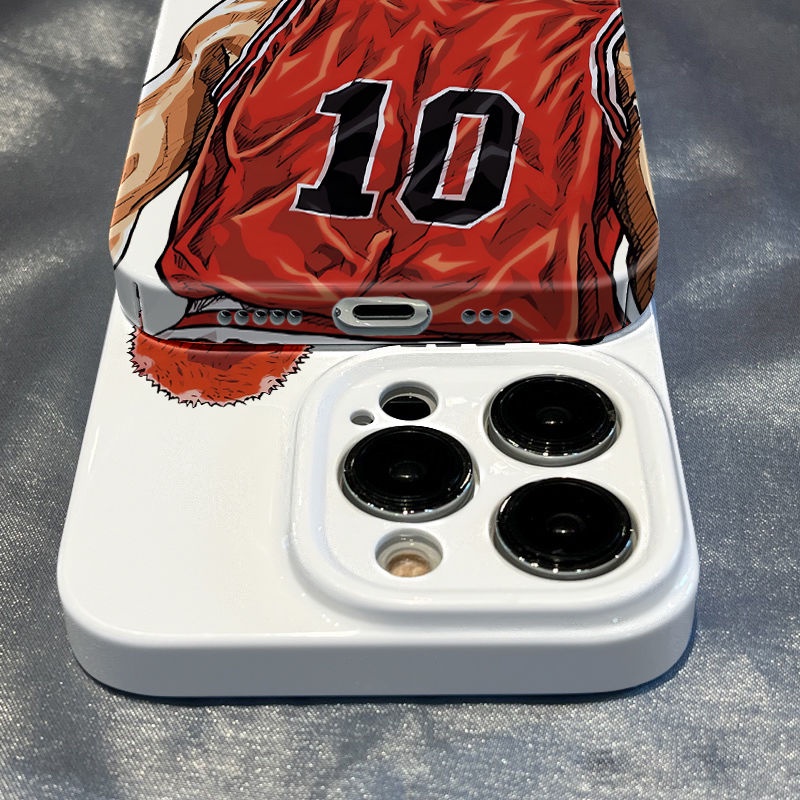 🔥Ốp Điện Thoại Họa Tiết Slam Dunk Sakuragi Flower Road ZF0S Cho Iphone 128 11 14 13Promax Plus