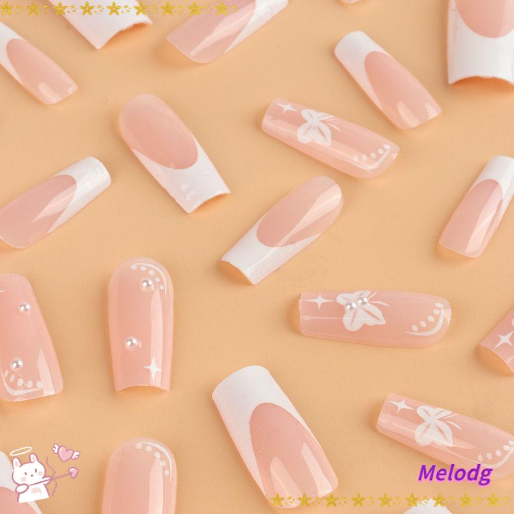 Bộ Móng Tay Giả Toàn Diện Đầu Vuông DIY