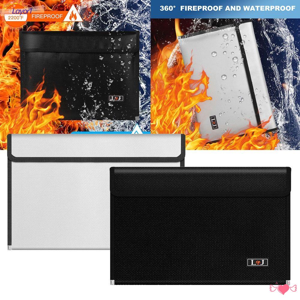 Layor1 Túi Chống Thấm Nước Chống Cháy Nổ Có Dây Kéo 3 Lớp Chất Liệu Đa Năng Cho Cash 2200°Phụ Kiện Chuyên Dụng Dành Cho Xe Hơi