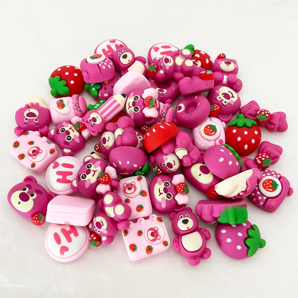 Set 20 Phụ Kiện Trang Trí Móng Tay 3D Hình Gấu Dễ Thương | Gấu Charm