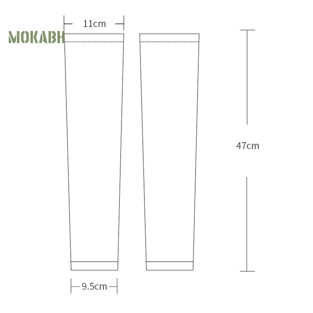 1 Cặp Găng Tay Chống Nắng / Tia UV / Chống Trượt Cách Nhiệt Màu Sắc Tương Phản