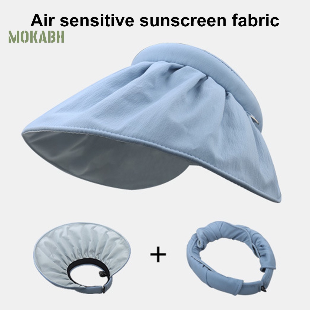 Nón Rộng Vành Chống Tia UV Bằng Chất Liệu Cotton Mềm Mại Dùng Khi Đi Cắm Trại Dành Cho Nữ