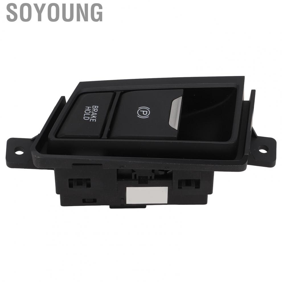 Soyoung Parking Brake Control Switch  Stable Abrasion Resistant High Toughness 35355tlaa01 Professional Sturdy for Car Accessories