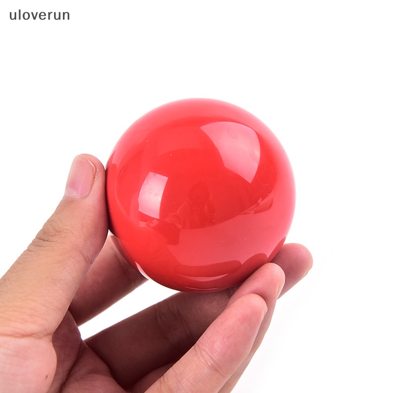 Uloverun 1 Trái Bóng Bida 52.5mm Màu Đỏ Bằng Nhựa resin vn
