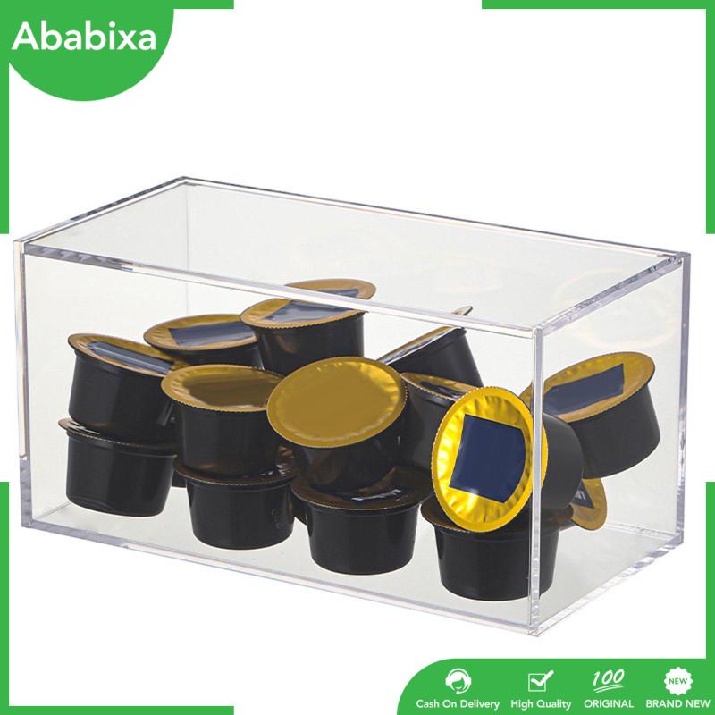 Hộp Đựng Trà / Cà Phê Bằng Acrylic Trong Suốt Có Nắp Đa Năng