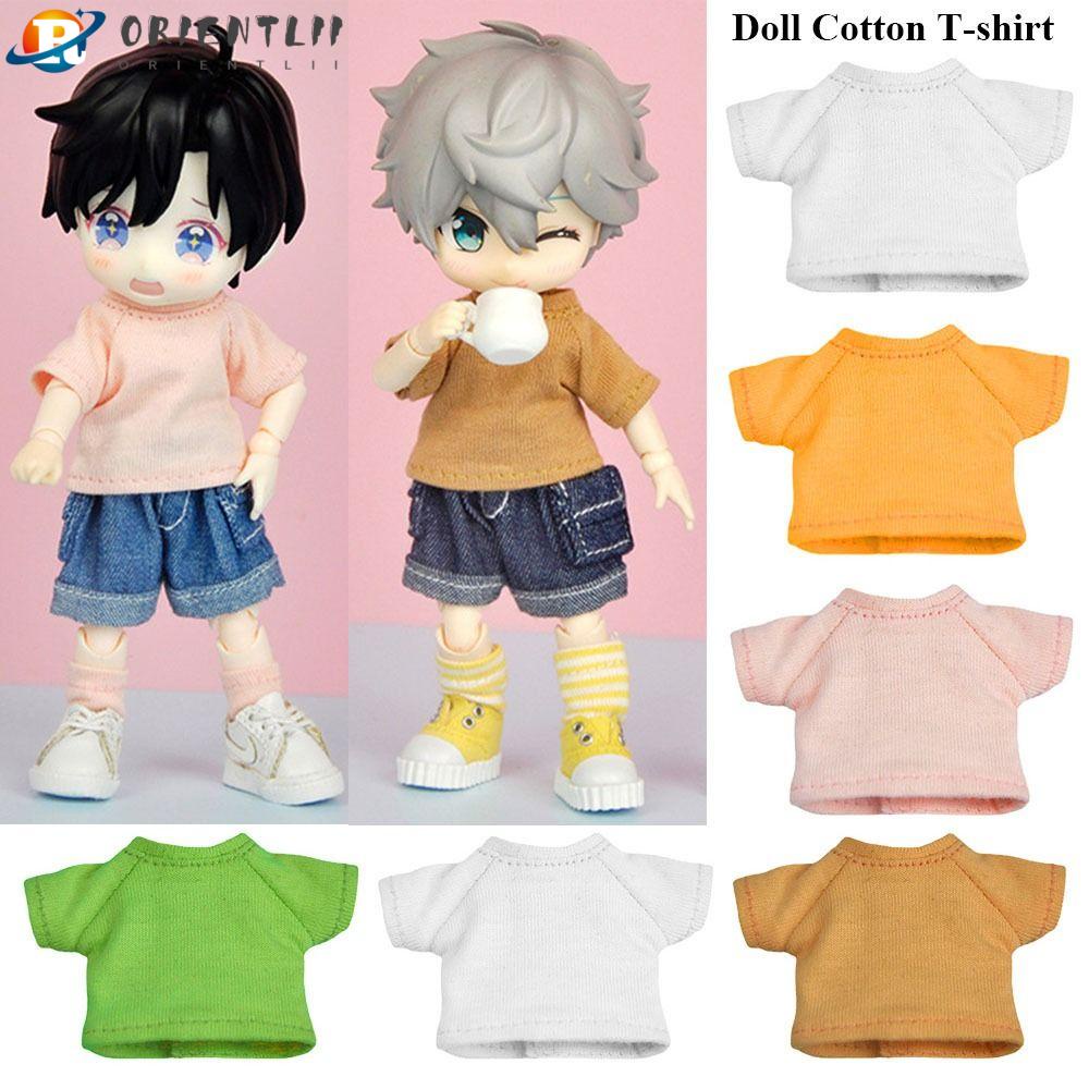 Áo Thun Cotton Mini Nhiều Màu Sắc Cho Búp Bê Orentlii