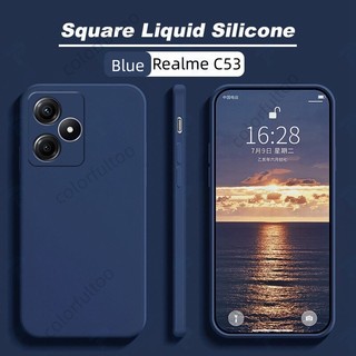 Ốp Chống Sốc Realme Note 50 Cho Realme C63 C53 C 53 C55 NFC C55NFC C51 RealmeC53 RealmeC51 Note50 Vỏ Điện Thoại Dạng Lỏng Vuông Ốp Lưng Silicon TPU Mềm Ốp Lưng Cặp Đôi