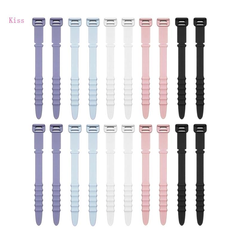 Set 20 Dây Quấn Dây Cáp Gọn Gàng Tái Sử Dụng Tiện Lợi