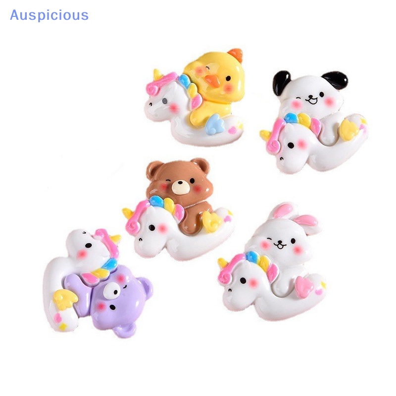 Set 3 Mô Hình Kỳ Lân Mini Bằng Nhựa Resin Trang Trí Điện Thoại / Xe Hơi DIY