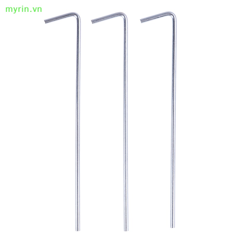 Set 5 Cọc Kim Loại Cứng Dùng Để Cố Định Lều Trại