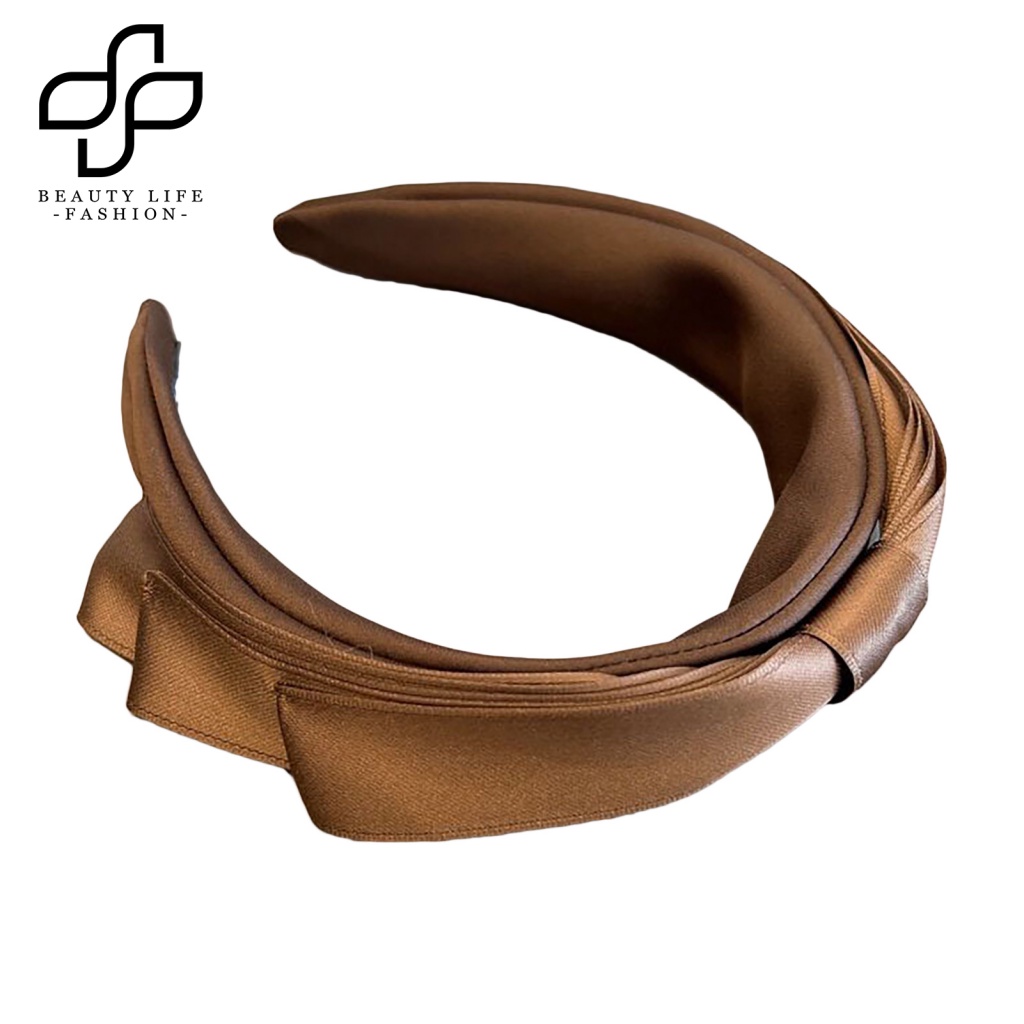 Băng Đô Nơ Vải Satin Chống Vỡ Dễ Dàng Ổn Định Thời Trang Dùng Chụp Ảnh