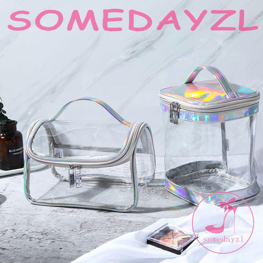 Túi Tote Đựng Mỹ Phẩm Chống Thấm Nước Có Khóa Kéo Tiện Dụng Mang Theo Du Lịch Cho Nữ