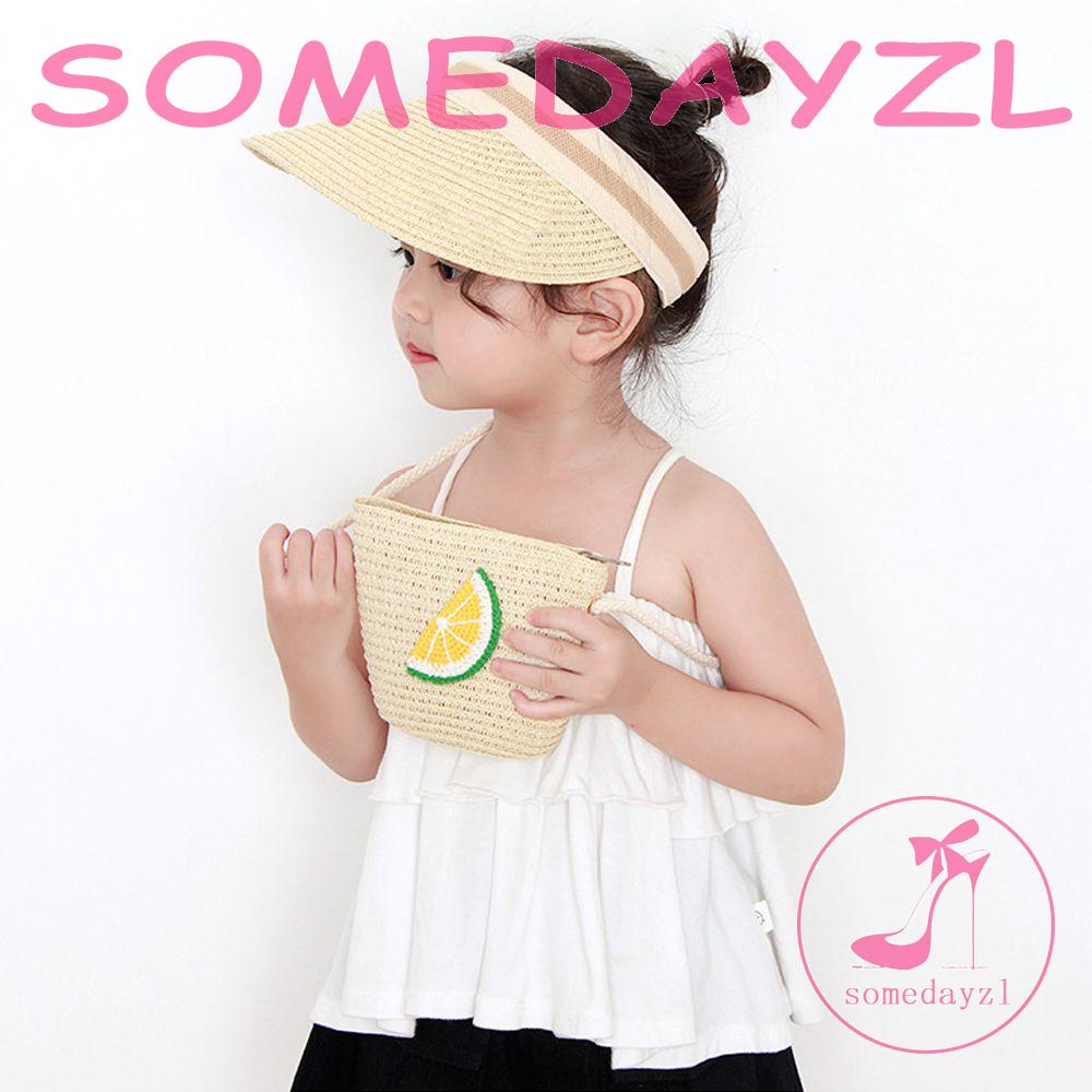 Túi Đeo Chéo Bằng Rơm Đính Hoa Thanh Lịch Cho Nữ