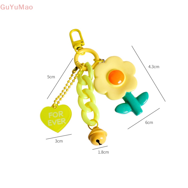 Móc Chìa Khóa / Túi Xách / Móc Khóa Hình Hoa Dễ Thương Xinh Xắn Cho Bạn Gái