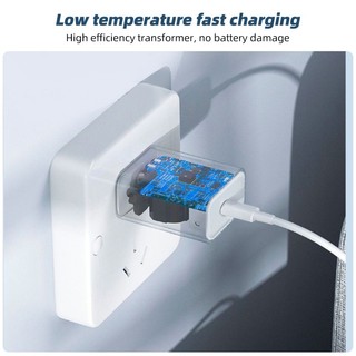 Sạc nhanh Ankndo PD 20W/ Cáp 2 Type C/ Cáp Type C sang Light-(ning