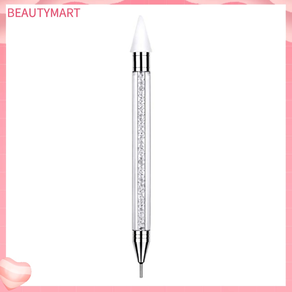 Bộ 3 Cây Bút Hai Đầu Đính Đá Trang Trí Móng Tay Nghệ Thuật
