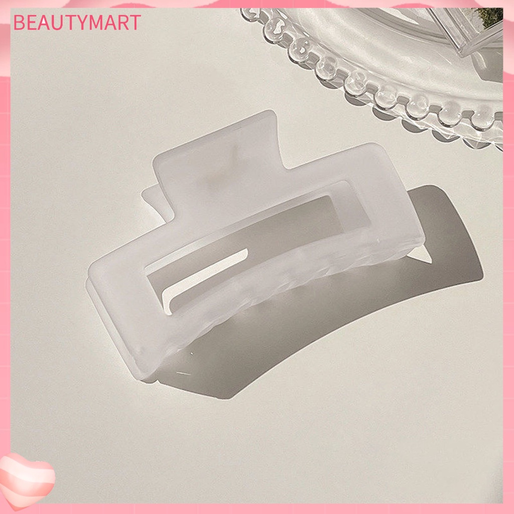 Kẹp Tóc Càng Cua Rỗng Co Giãn Tốt Cố Định Tóc Màu Sắc Ngọt Ngào Cho Nữ