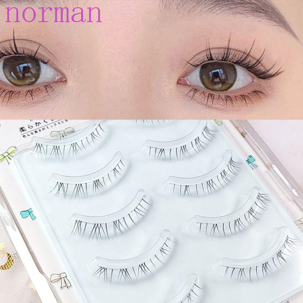 Lông Mi Giả Trang Điểm Tự Nhiên Thời Trang NORMAN