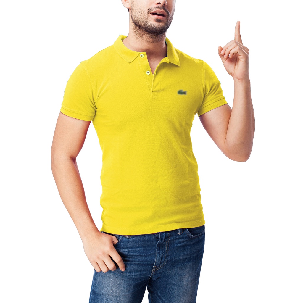 Áo Thun Polo Nam Ngắn tay vải Cá Sấu Cotton thấm hút mồ hôi tốt cao cấp chuẩn form tone Sáng CSNASANG - HTB