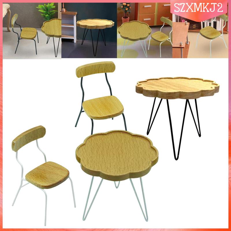 Mô Hình Phòng Khách Bằng Gỗ 1: 12 Trang Trí Nhà Búp Bê 2