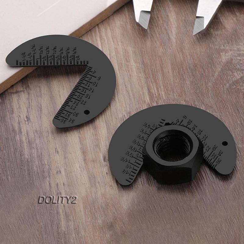 [Dolity2] Dụng Cụ Đai Ốc Vít Trọng Lượng Nhẹ G1 / 8 2 g13 / 8 Kiểm Tra Kích Thước Gỗ