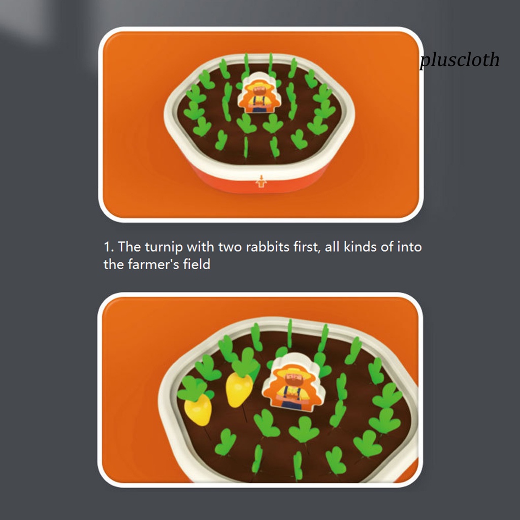 1 Bộ Đồ Chơi Mô Phỏng Nông Nghiệp Màu Sắc Nhận Biết Tay Và Mắt Cà Rốt Kéo Cho Trẻ Em