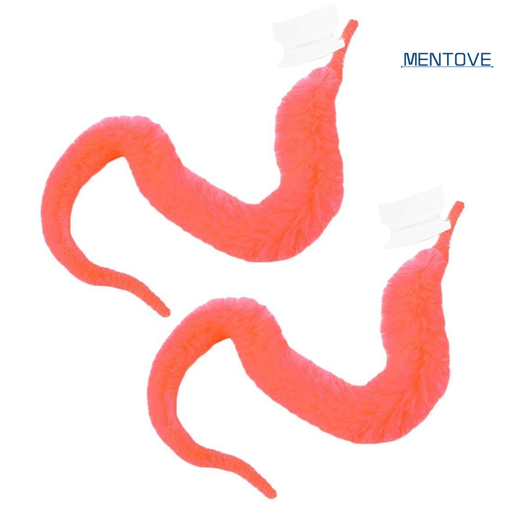 Bộ 2 Tóc Giả Hình Con Sâu Xoắn Ốc Vui Nhộn Cho Bé