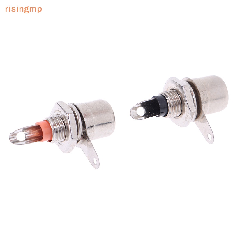 Set 10 Đầu Nối RCA Phono Màu Đỏ + Đen Chuyên Dụng