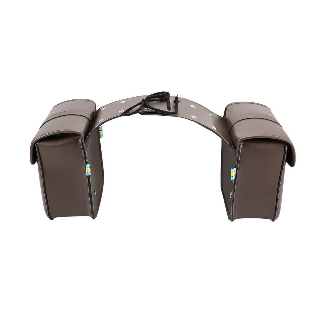 2Pcs Motorcycle Hanging Bag Saddle Side Riding Travelling Waterproof Rider Tail Box [Q/13]