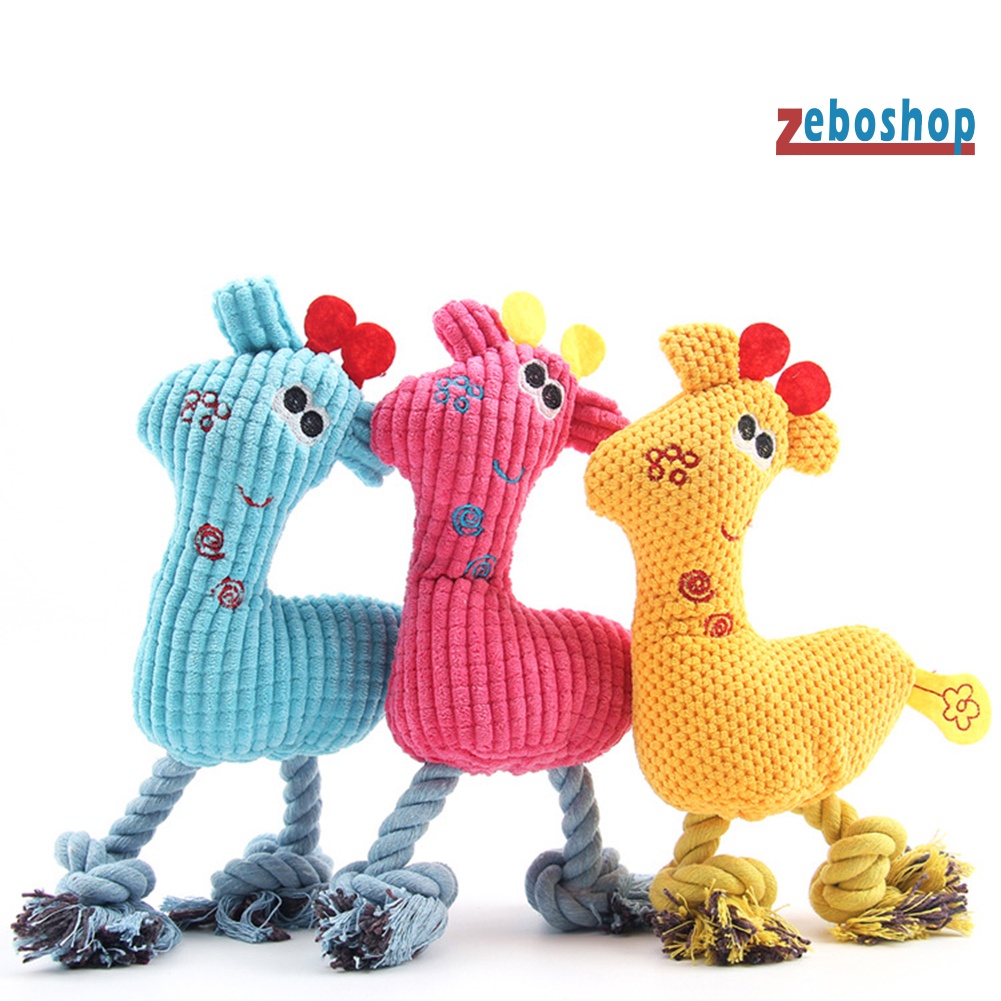 Đồ Chơi Hươu Nhồi Bông Có Âm Thanh Vui Nhộn Cho Thú Cưng