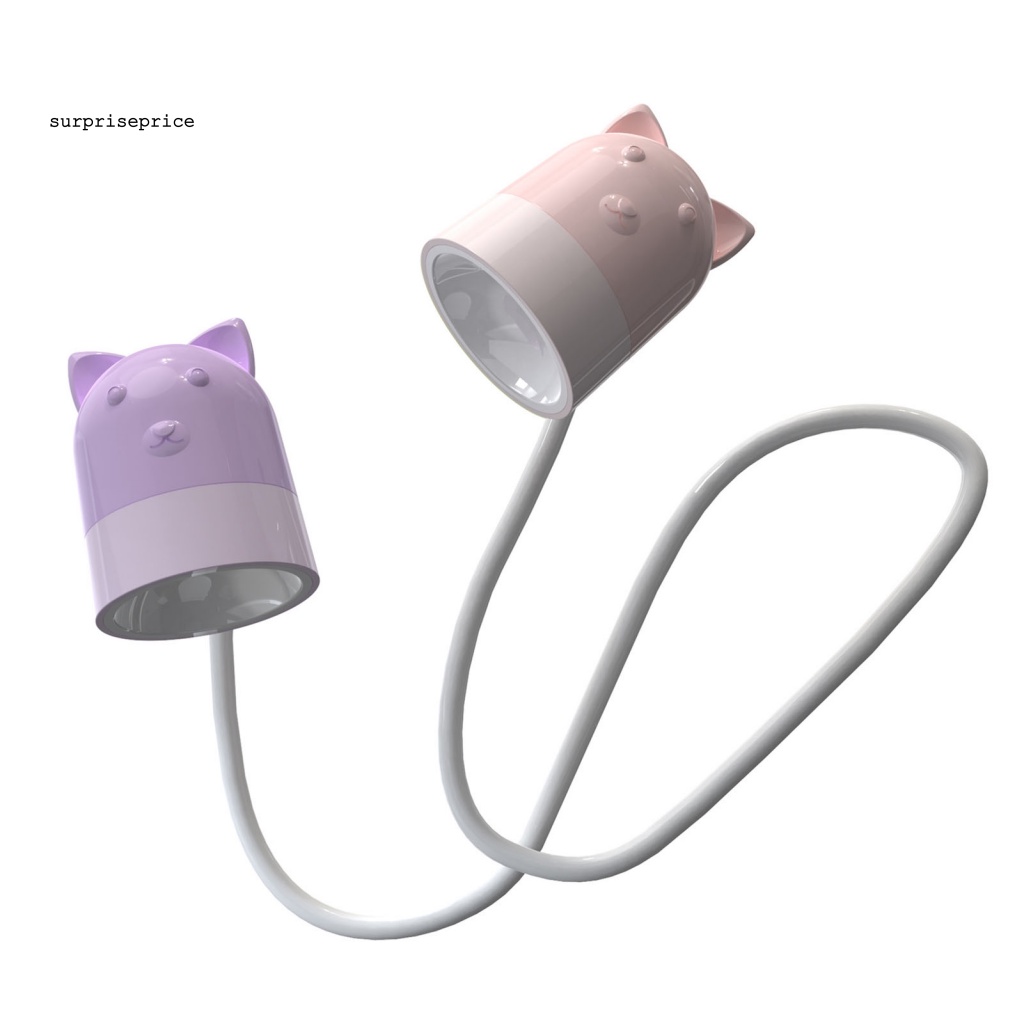 Spa Đèn LED Đọc Sách Bảo Vệ Mắt Thiết Kế Ống Linh Hoạt Bằng Nhựa Không Gây Chói Mắt Sử Dụng Pin Tiện Lợi Cho Học Sinh