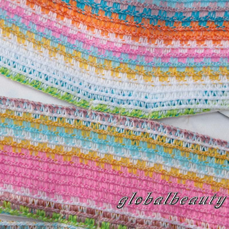 Áo Croptop Hai Dây Hở Lưng Họa Tiết Kẻ Sọc Nhiều Màu Sắc Thời Trang Mùa Hè Cho Nữ