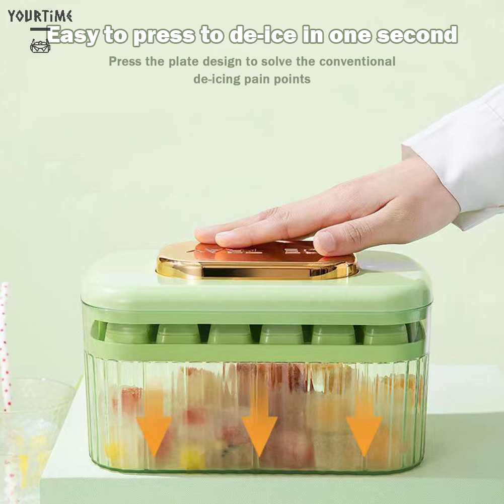 Khuôn Làm Đá Bằng Silicone Cấp Thực Phẩm Sức Chứa Lớn Dùng Cho Bia Cà Phê